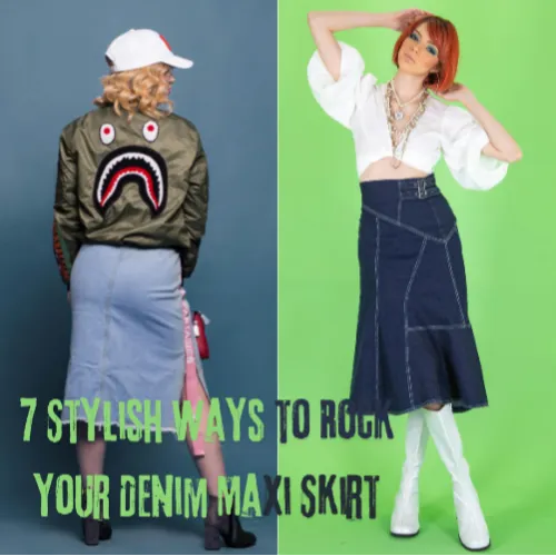 7 Stylish Ways to Rock Your Denim Maxi Skirt: The Ultimate Guide ...
