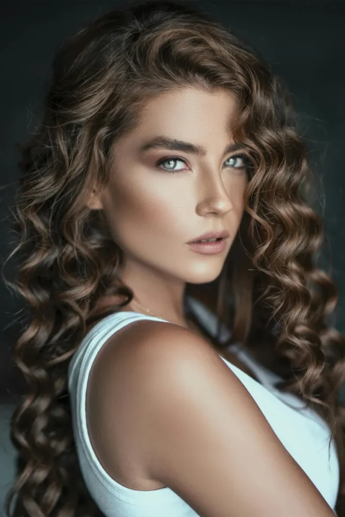 Beach Wave Hairstyle