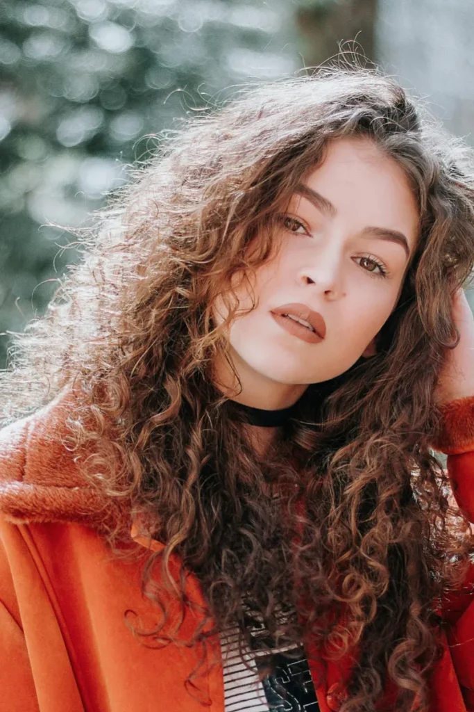 Natural Curls festival hairstyle