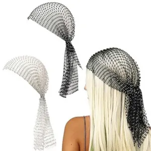 Sparkly Wide Head Scarfs