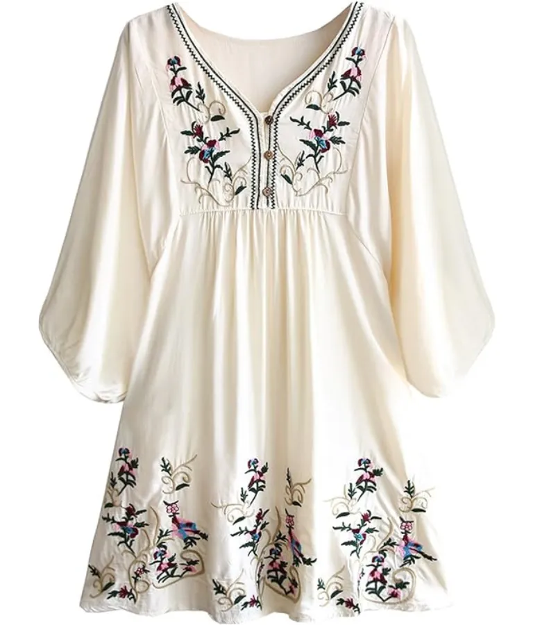Crew Neck Dress