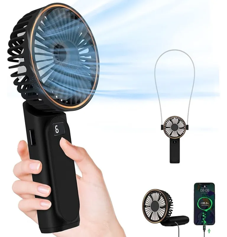 Portable handheld fan Amazon product