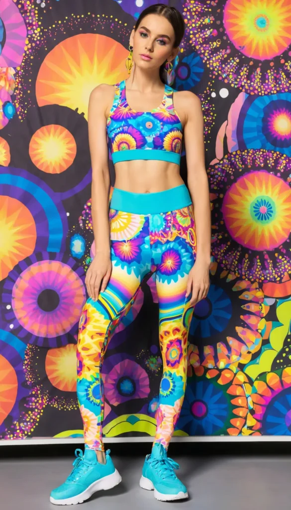 Psychedelic Patterns Rave Festival Outfit