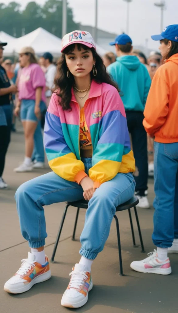 Retro vibes rave festival outfit ideas