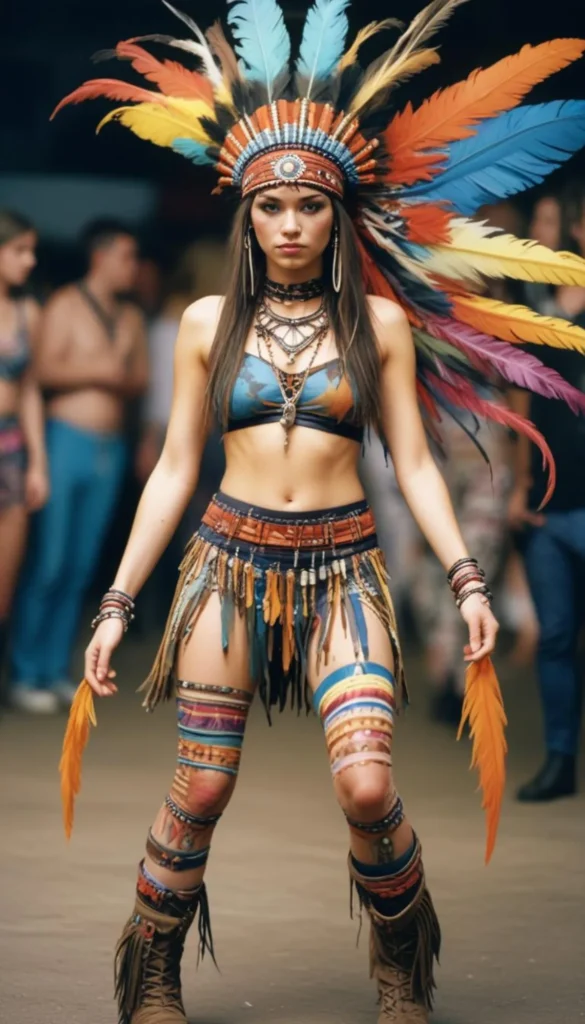 Tribal Fusion outfits at the Rave Festival